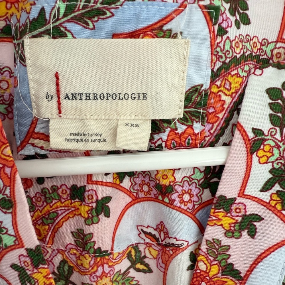 By Anthropologie Multicolor Paisley Maxi Dress - Picture 3 of 9
